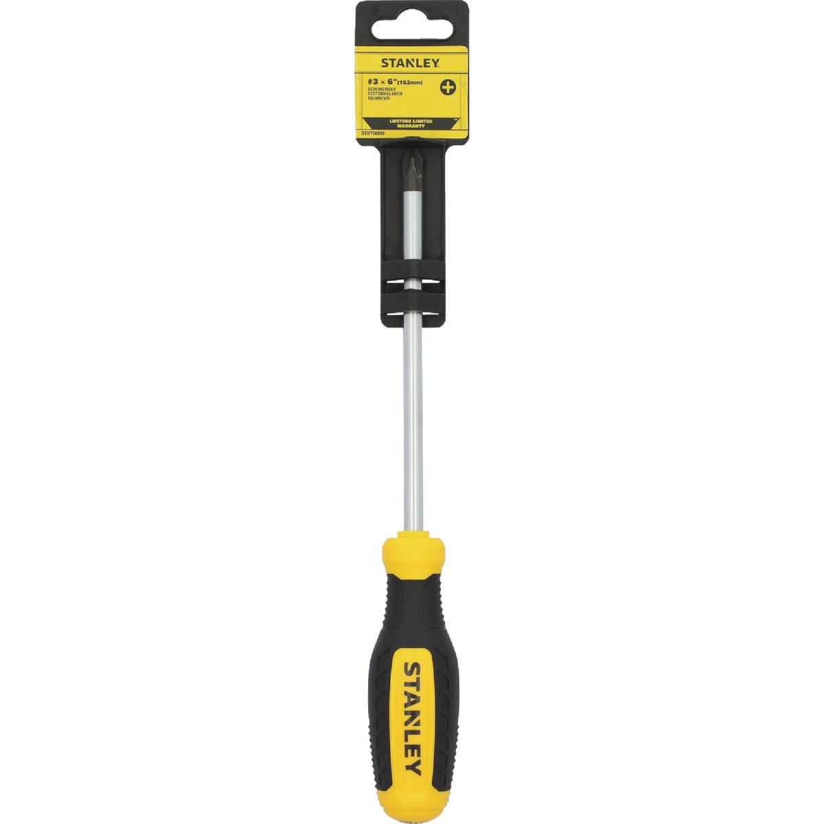 Stanley #3 x 6 In. Phillips Screwdriver