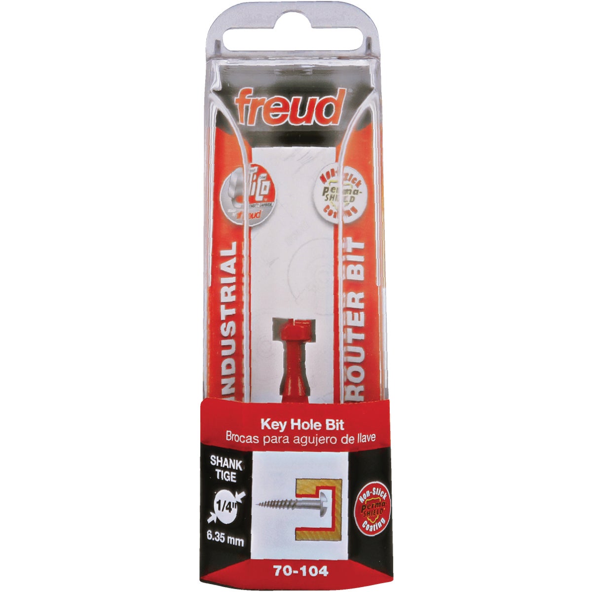 Freud Carbide 1/4 In. Key Hole Bit