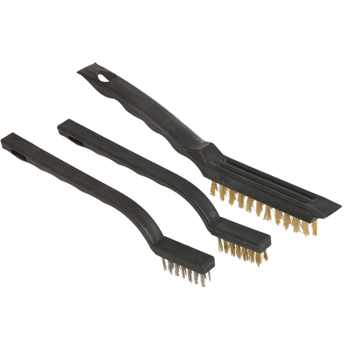 Great Neck Wire Brush Set, (3-Pack)