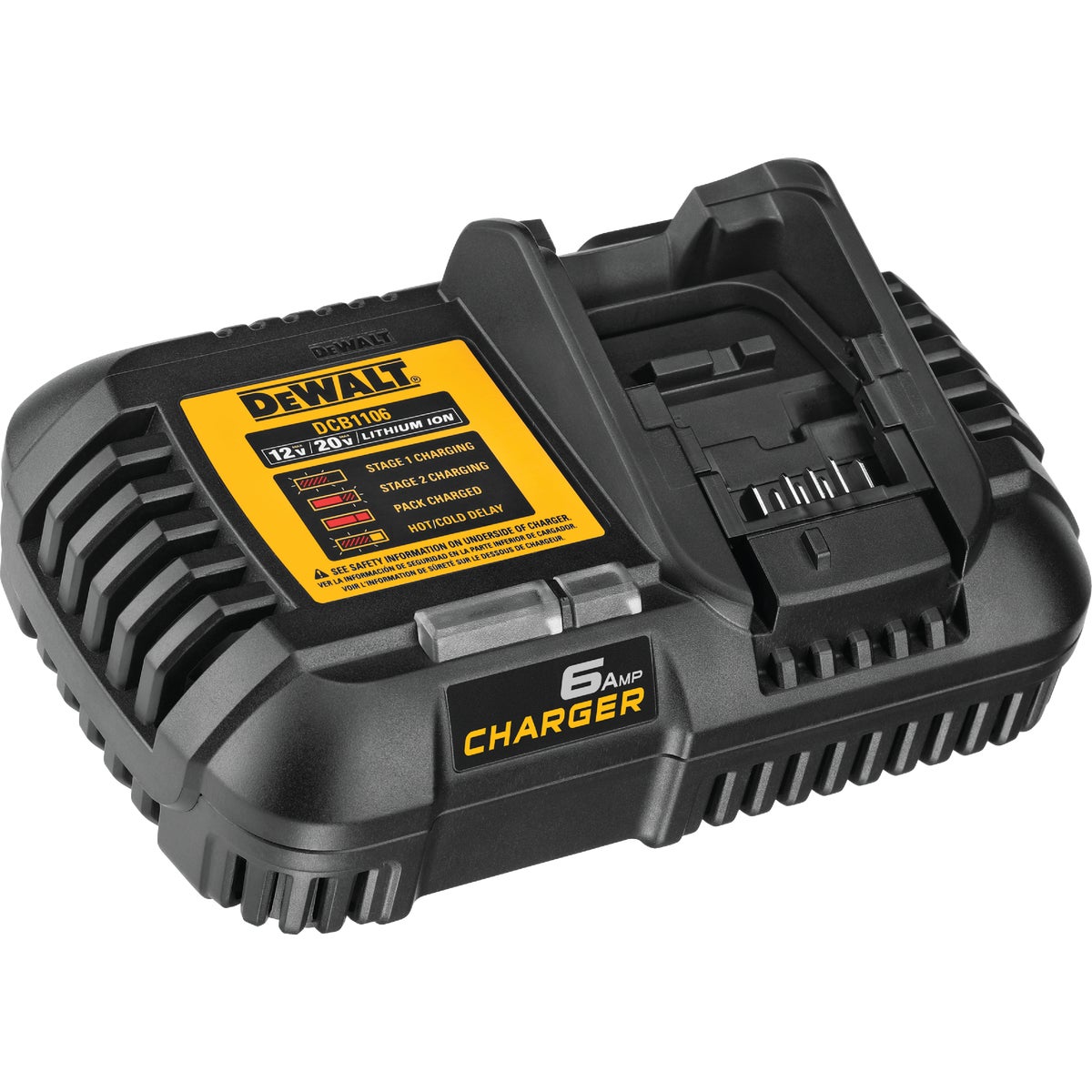 DEWALT 12 Volt MAX/20 Volt MAX and FLEXVOLT Lithium-Ion Battery Charger