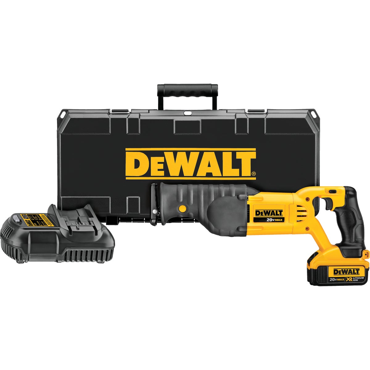 DEWALT 20 Volt MAX Lithium-Ion Cordless Reciprocating Saw Kit