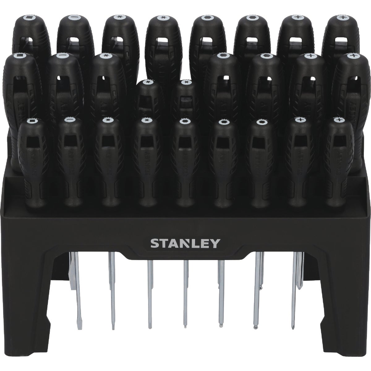 Stanley Screwdriver Set in Stand (26-Piece)