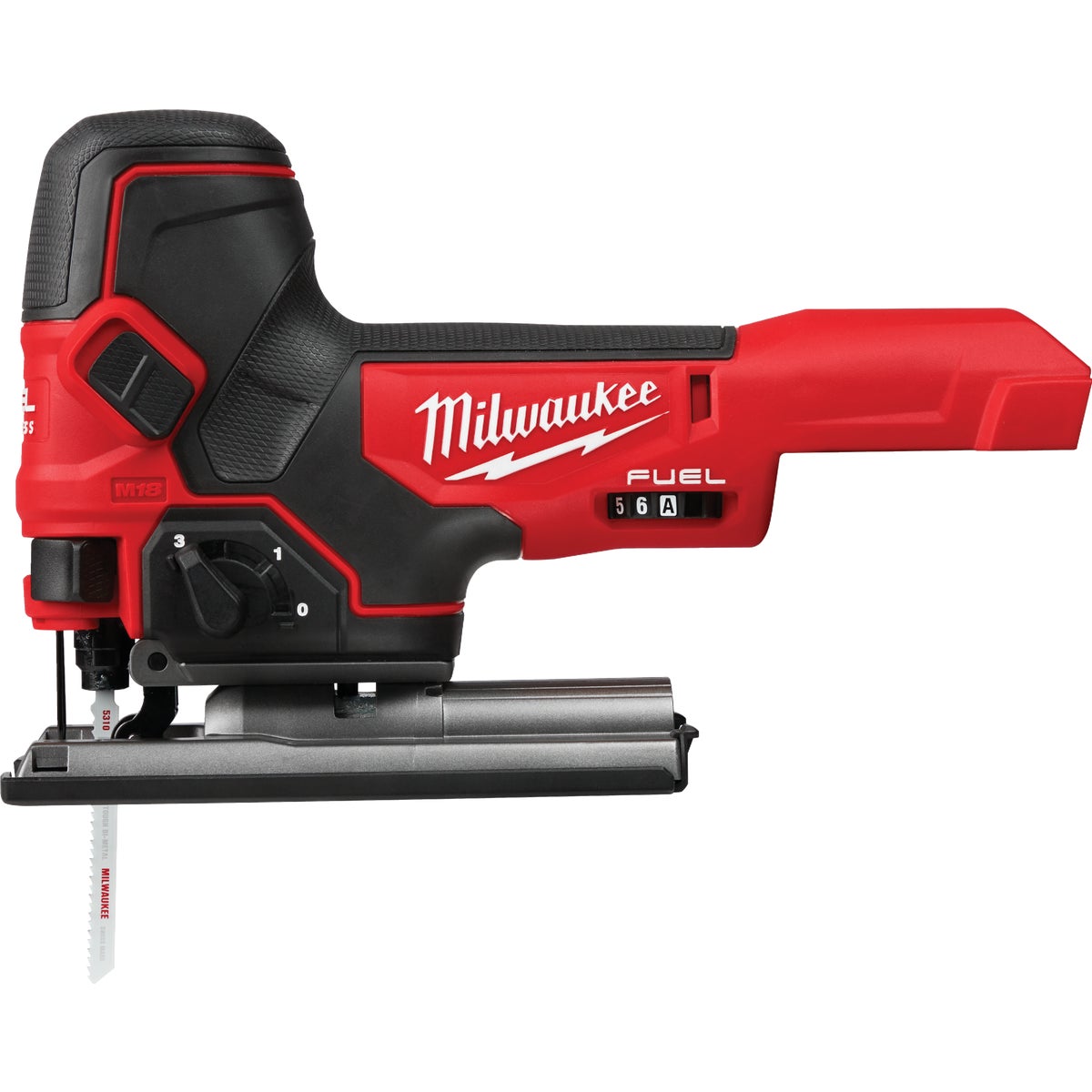 Milwaukee M18 FUEL 18 Volt Lithium-Ion Brushless Barrel Grip Cordless Jig Saw (Tool Only)