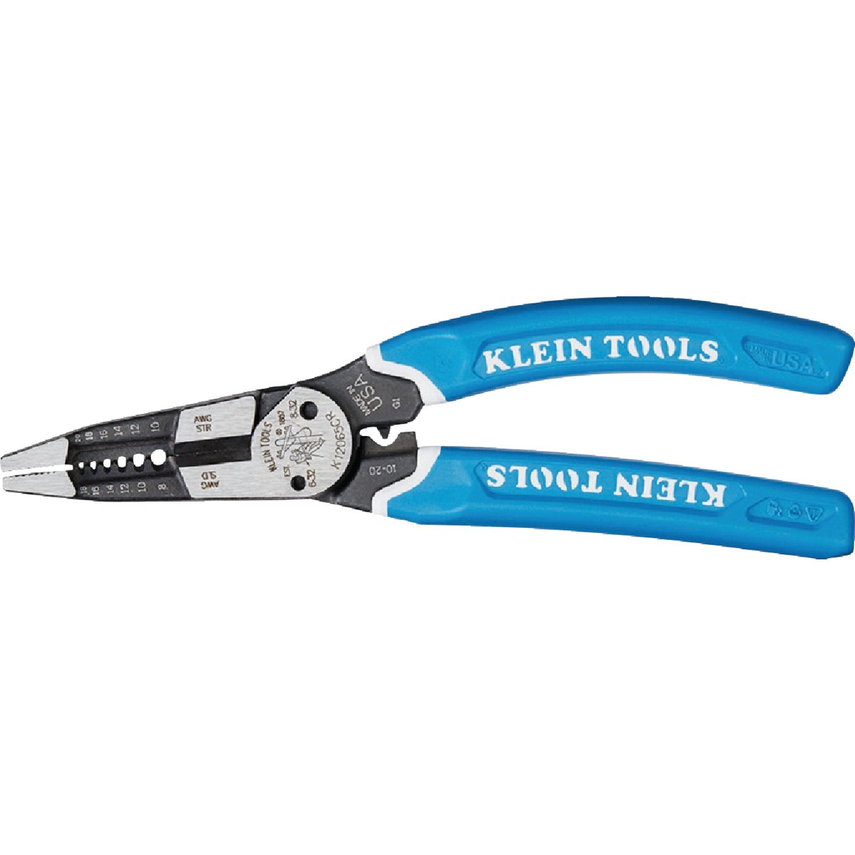 Klein-Kurve 8 In. Heavy-Duty Wire Stripper/Crimper Multi Tool