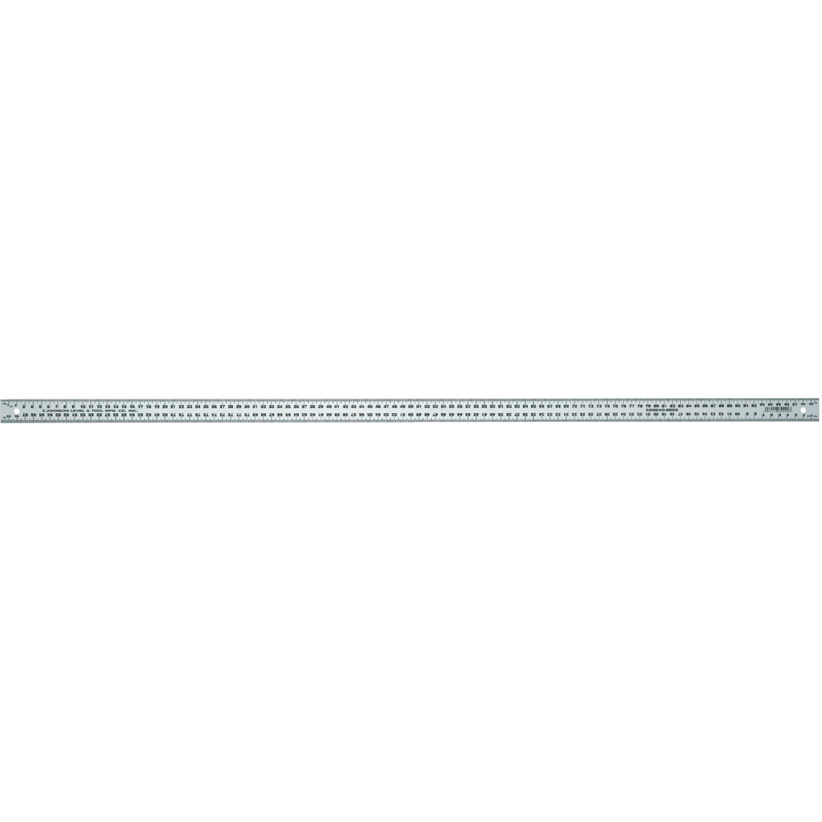 Johnson Level 36 In. Aluminum Metric Meterstick Straight Edge Ruler