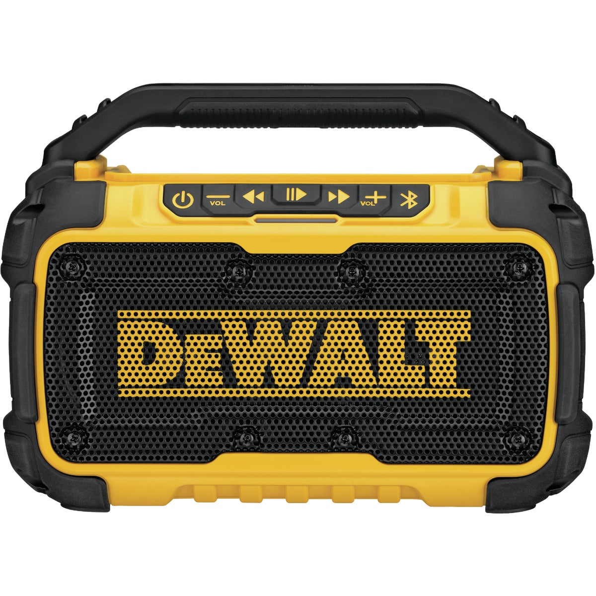 DEWALT 12 Volt/20 Volt MAX Lithium-Ion Jobsite Corded/Cordless Bluetooth Speaker (Tool Only)