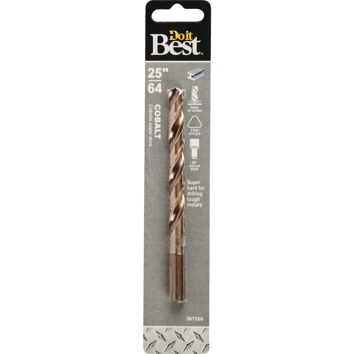 25/64″ COBALT DRILL BIT