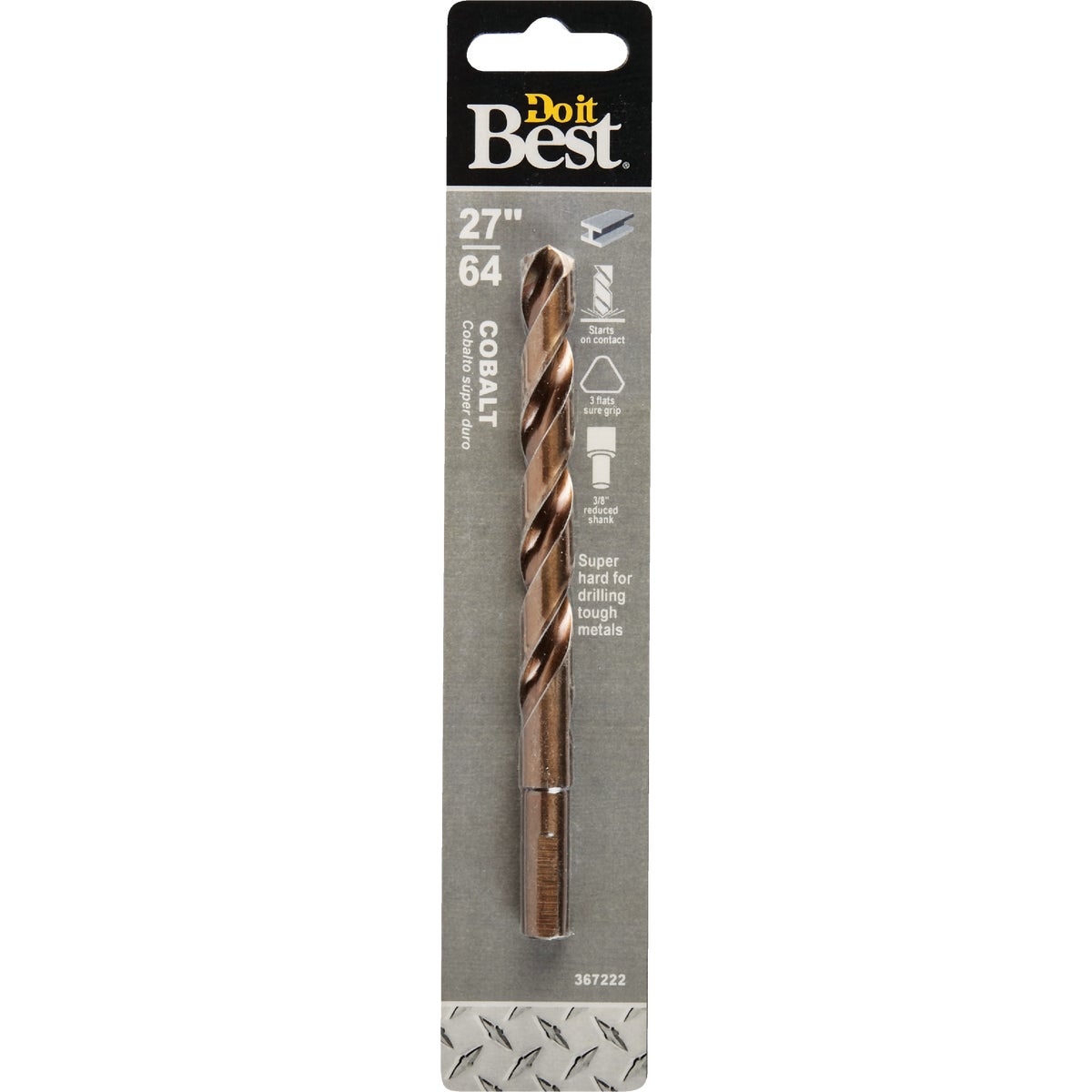 27/64″ COBALT DRILL BIT