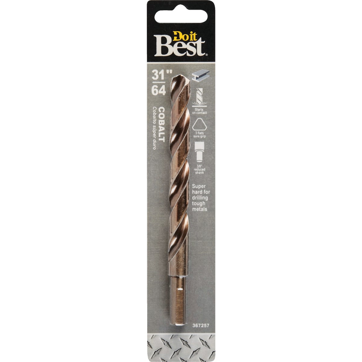 31/64″ COBALT DRILL BIT