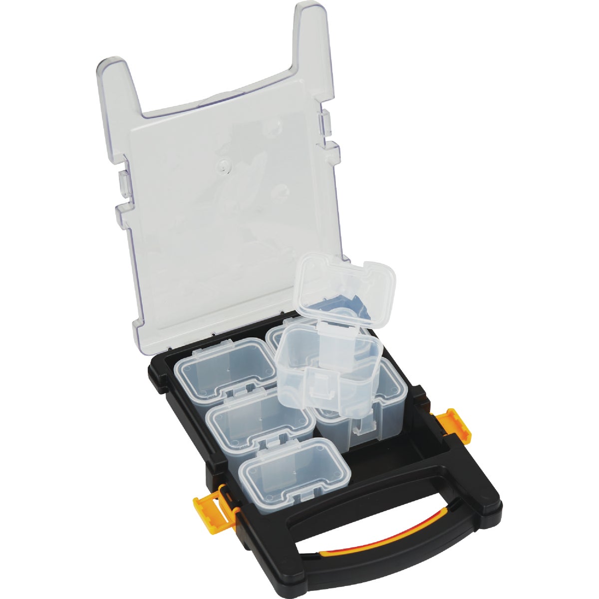 Plastic Parts Organizer with (6) Removable Storage Containers