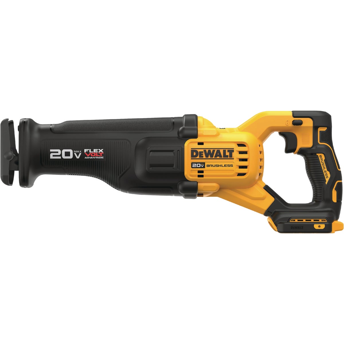 DEWALT 20 Volt MAX Lithium-Ion Brushless Cordless Reciprocating Saw with FLEXVOLT Advantage (Tool Only)