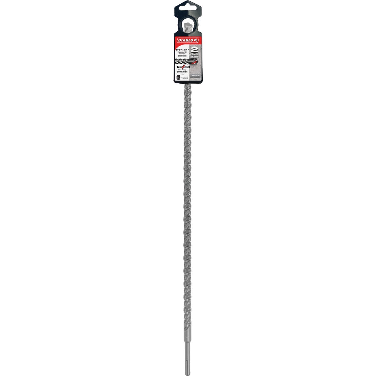 Diablo SDS-Plus 5/8 In. x 24 In. Carbide-Tipped Rotary Hammer Drill Bit