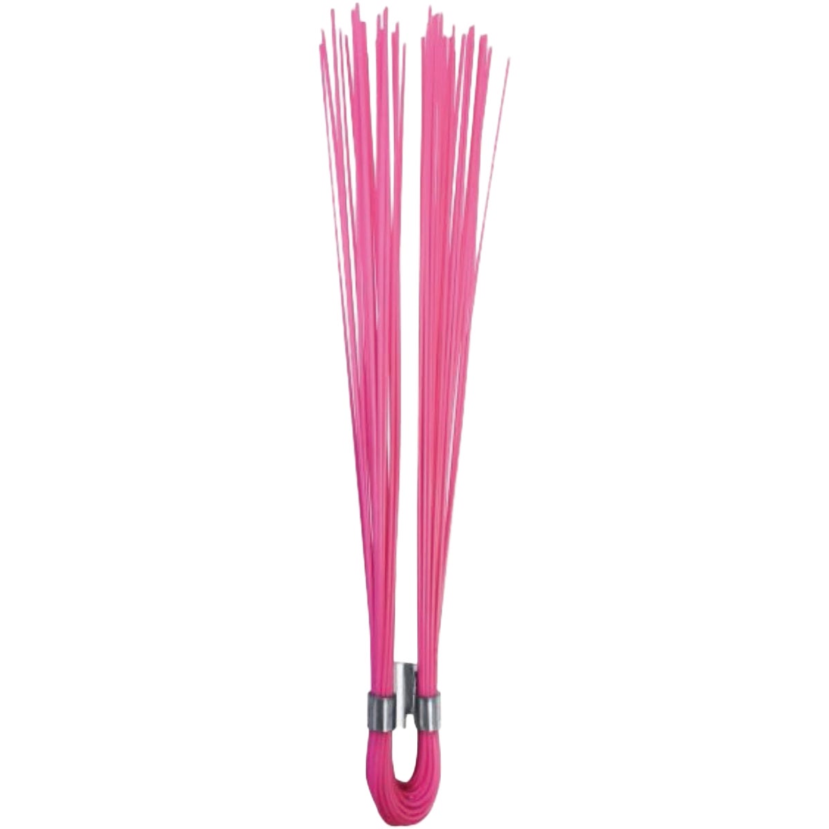 Site Pro Salamander 6 In. Dual-Crimp Stake Wisker Marker, Flo Pink