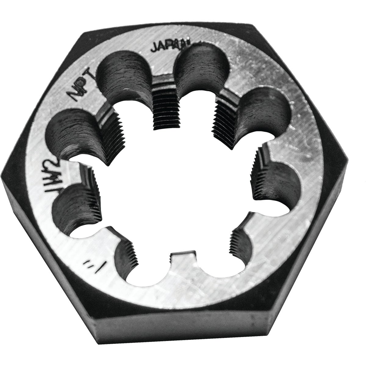 Century Drill & Tool 1-11 NPT 1-7/16 In. Across Flats Hexagon Pipe Die