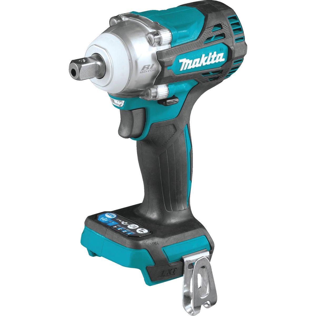 Makita 18 Volt LXT Lithium-Ion Brushless 1/2 In. 4-Speed Cordless Impact Wrench with Detent Anvil (Tool Only)