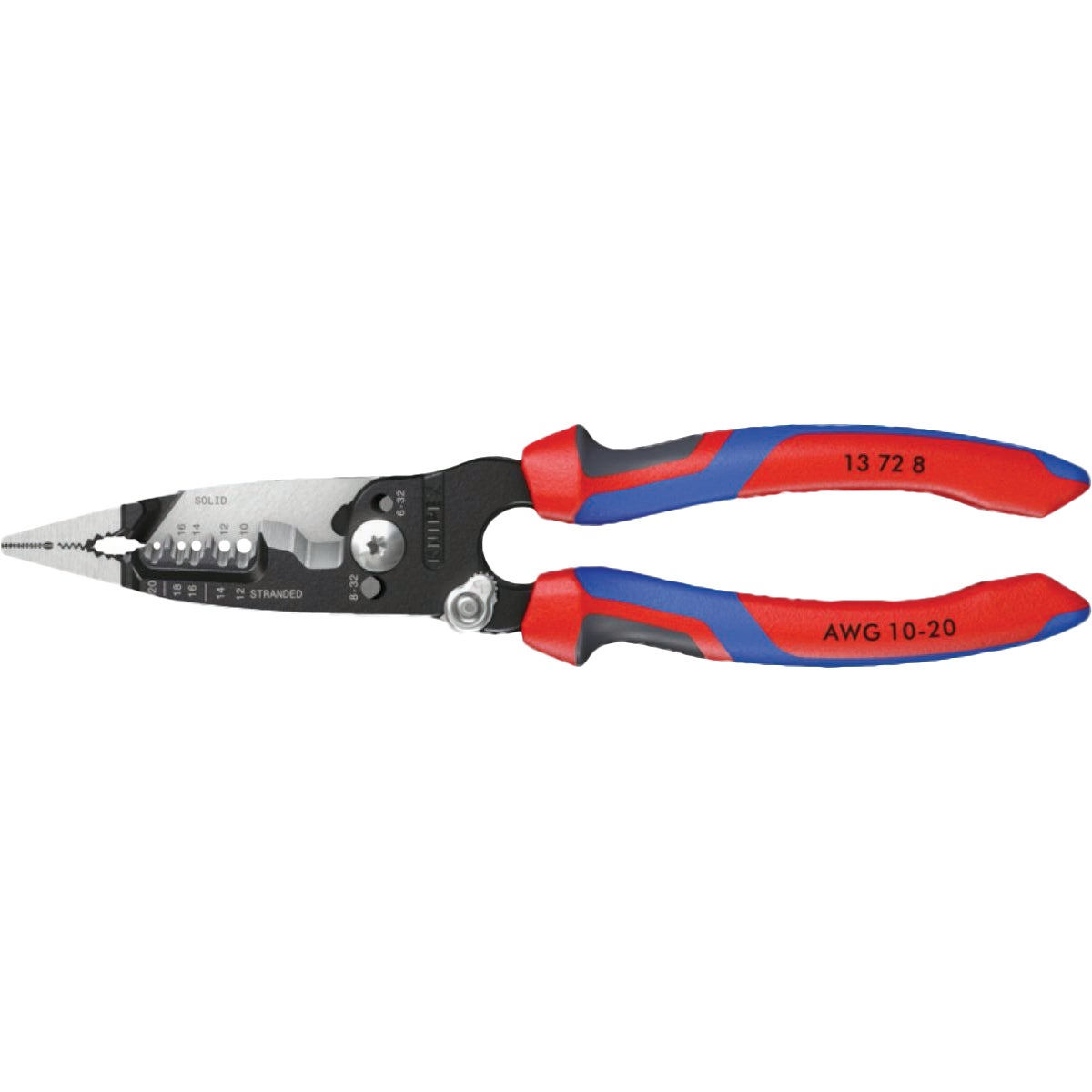 Knipex 8 In. 10 AWG to 20 AWG Forged Wire Stripper