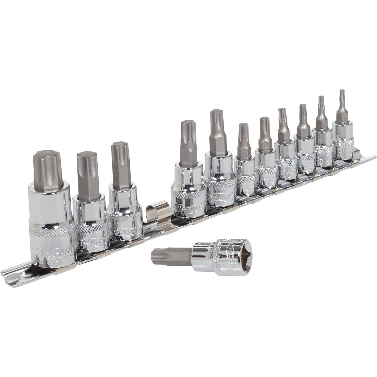 12PC TORX BIT SOCKET SET