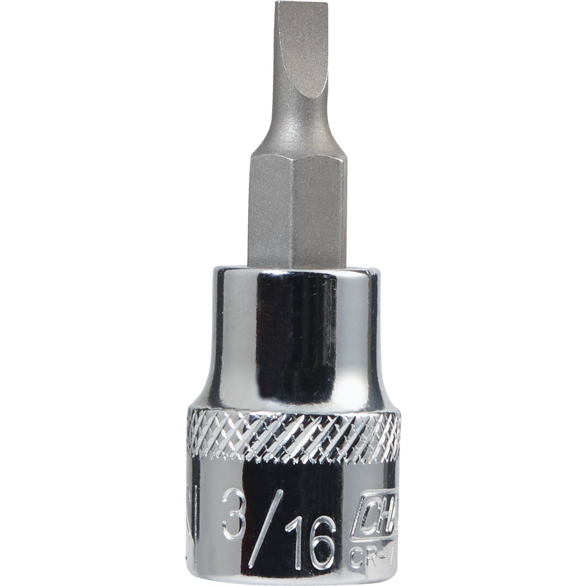 Channellock Standard 3/8 In. Drive 3/16 In. Slotted Screwdriver Bit Socket