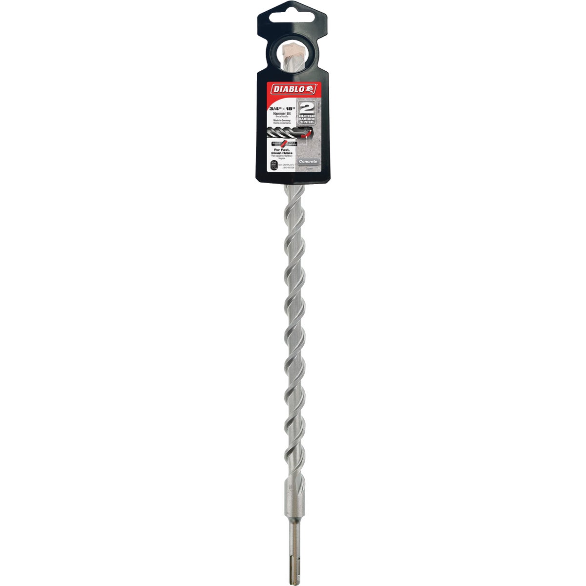 Diablo SDS-Plus 3/4 In. x 18 In. Carbide-Tipped Rotary Hammer Drill Bit