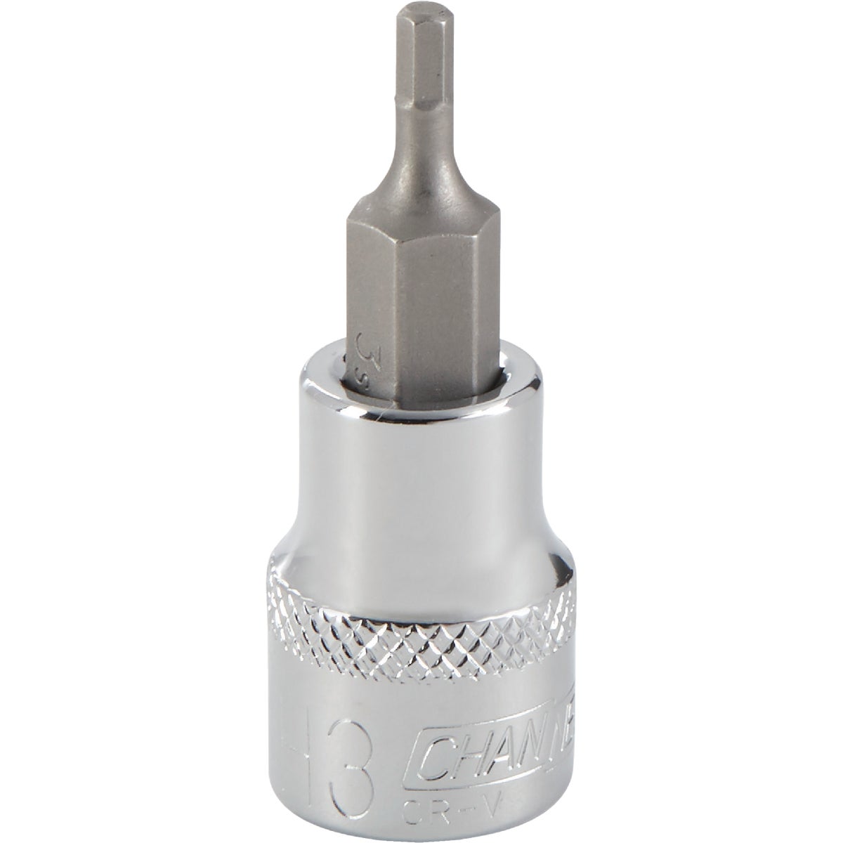 Channellock 3/8 In. Drive 3 mm 6-Point Metric Hex Bit Socket