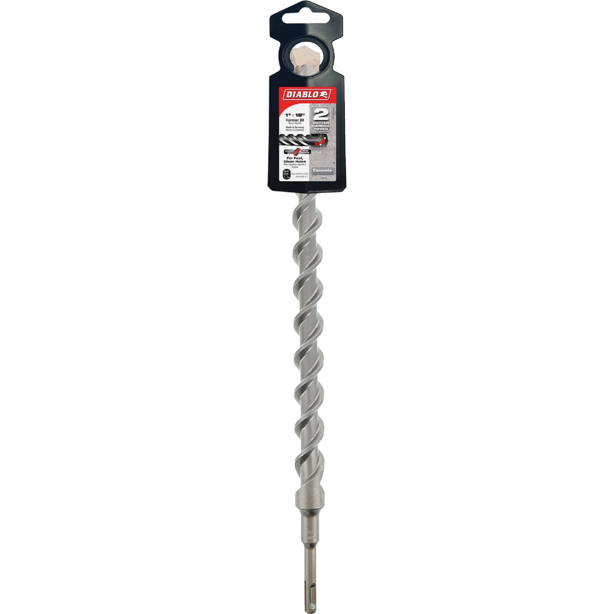 Diablo SDS-Plus 1 In. x 18 In. Carbide-Tipped Rotary Hammer Drill Bit