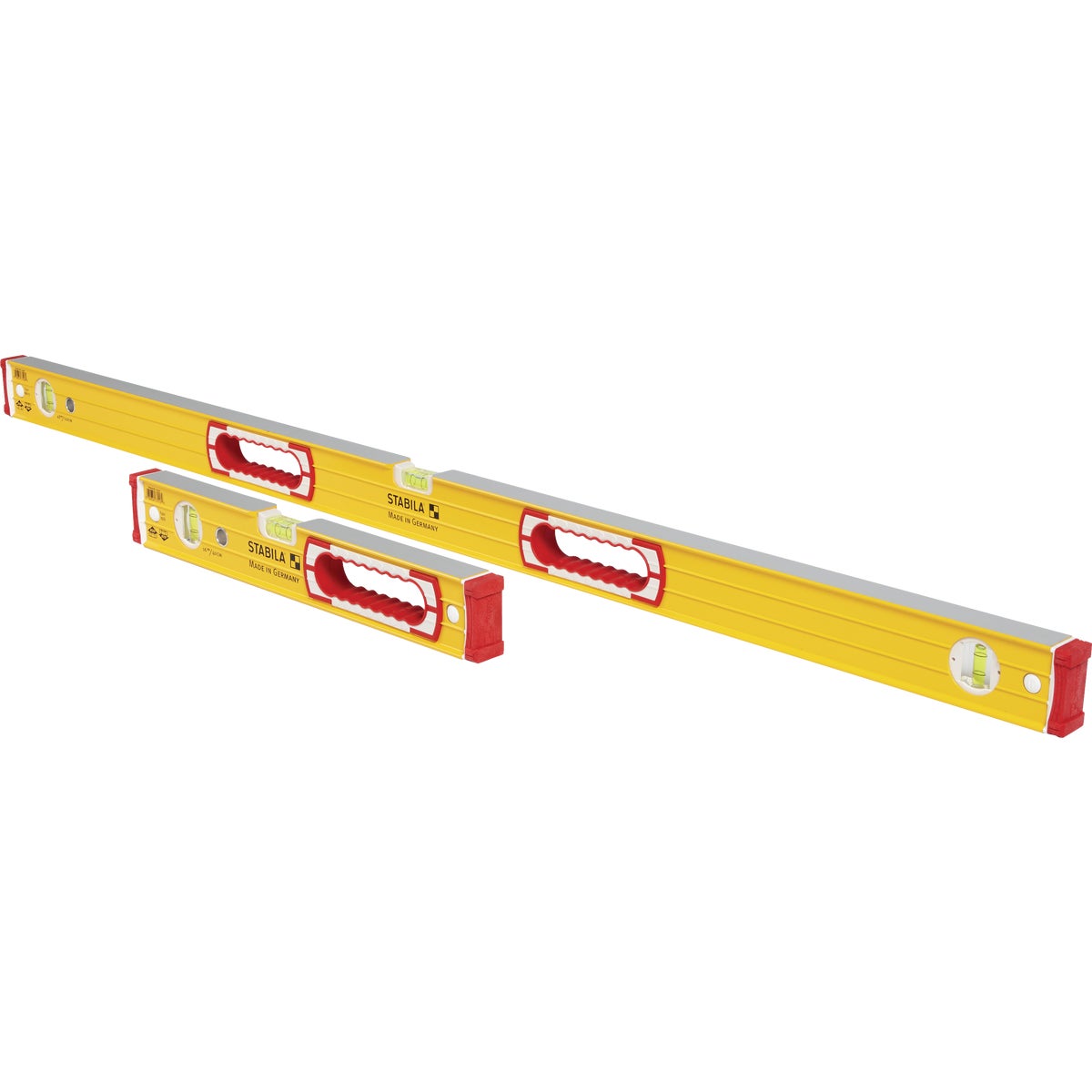 Stabila 48 In. and 16 In. Aluminum Box Level Set