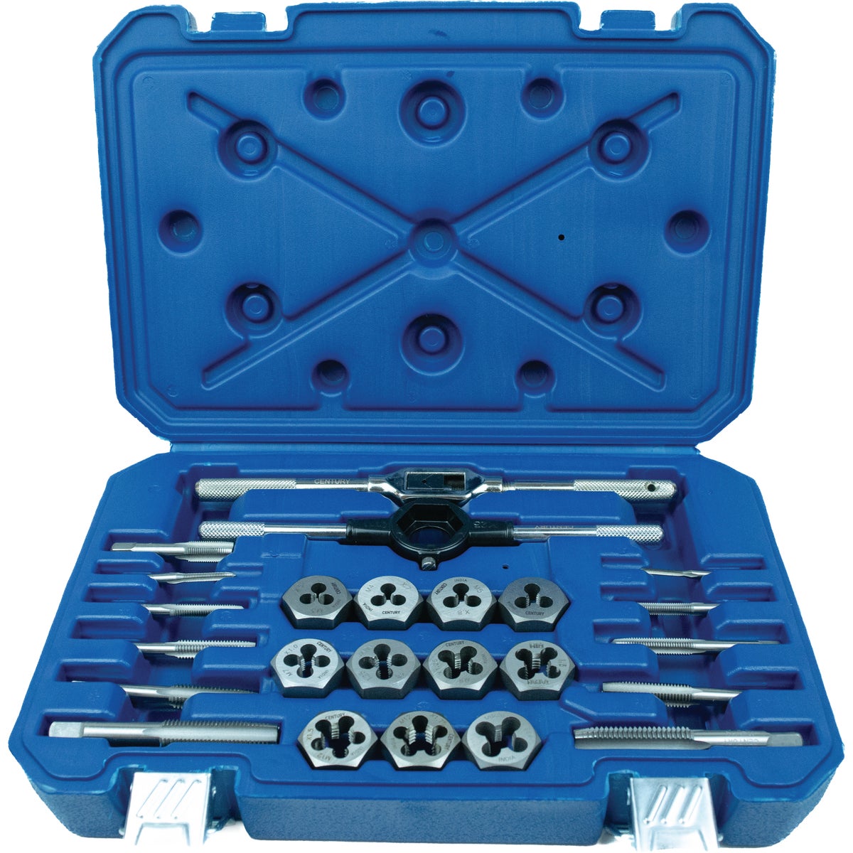 Century Drill & Tool Metric Tap & Die Set (24-Piece)