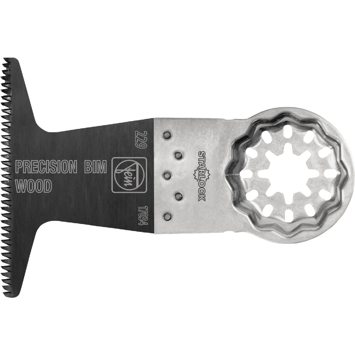 Fein Starlock E-Cut 2-1/2 In. Bi-Metal Precision Cutting Japanese Teeth Oscillating Blade (3-Pack)