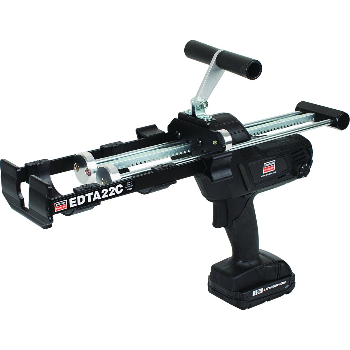 Simpson Strong-Tie 22 Oz. Cartridge Epoxy Dispensing Tool Kit with (2) 18V Batteries & Charger