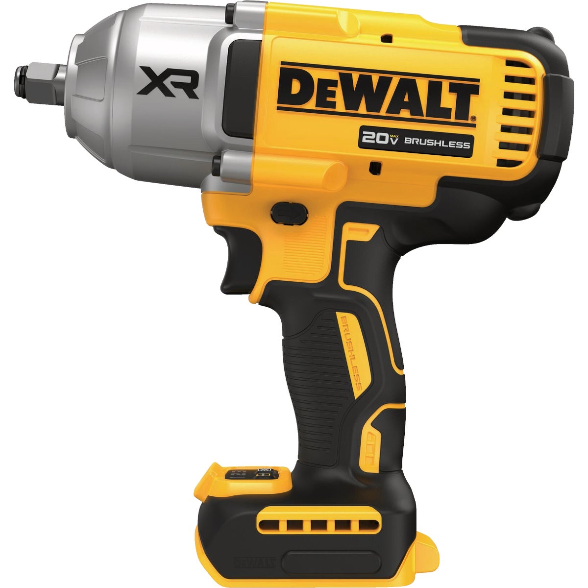 DeWalt 20 Volt MAX XR Lithium-Ion 1/2 In. Cordless Torque Impact Wrench with Hog Ring Anvil (Tool Only)