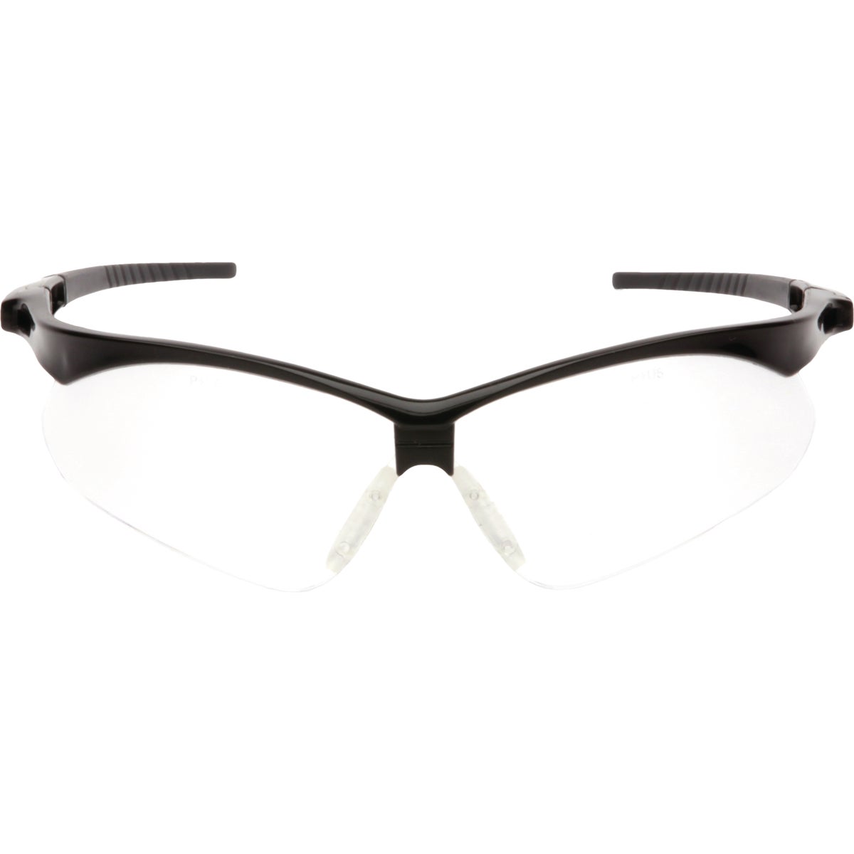 Pyramex PMXTREME Black Frame Safety Glasses with Clear Anti-Fog Lenses