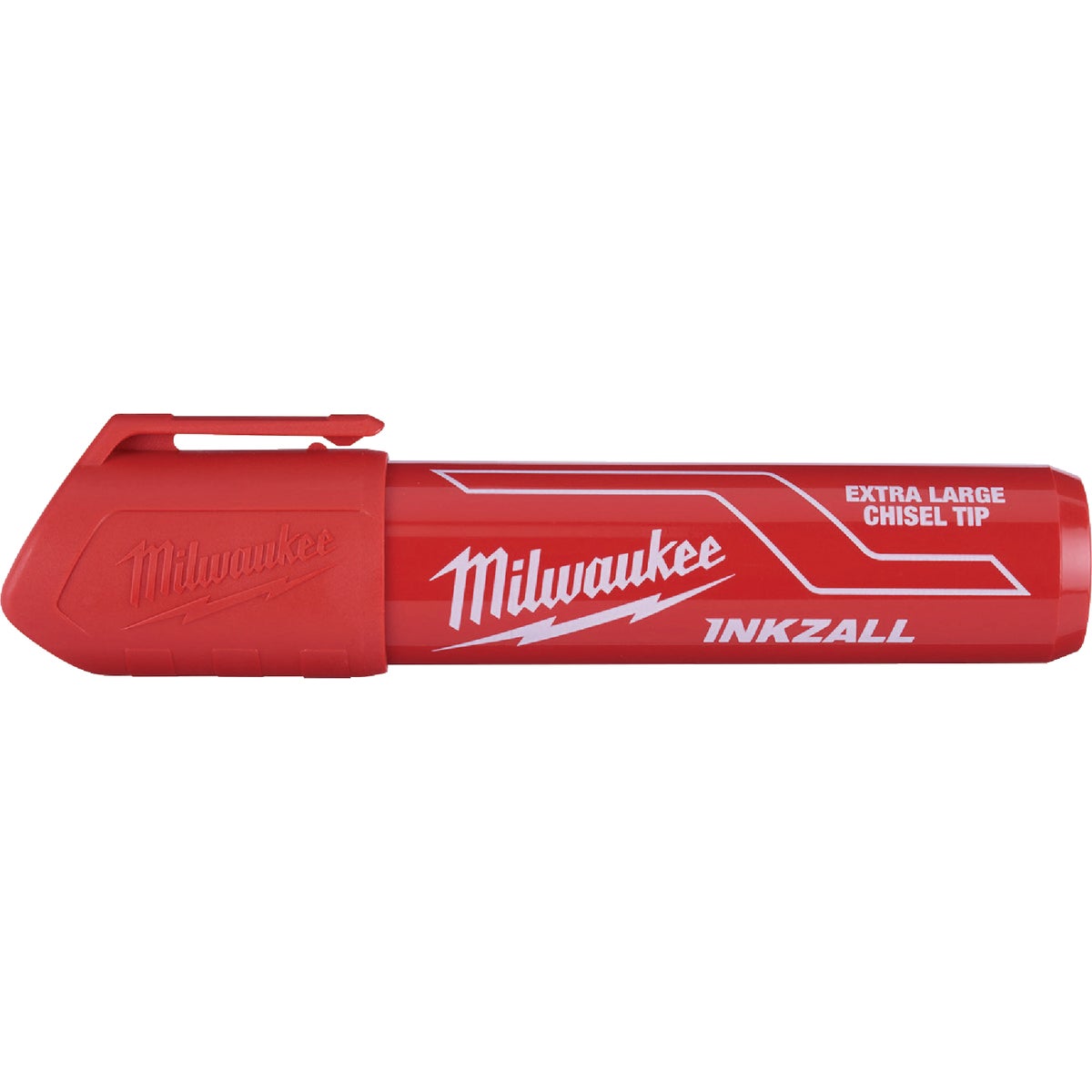 Milwaukee INKZALL Extra Large Chisel Tip Red Job Site Marker