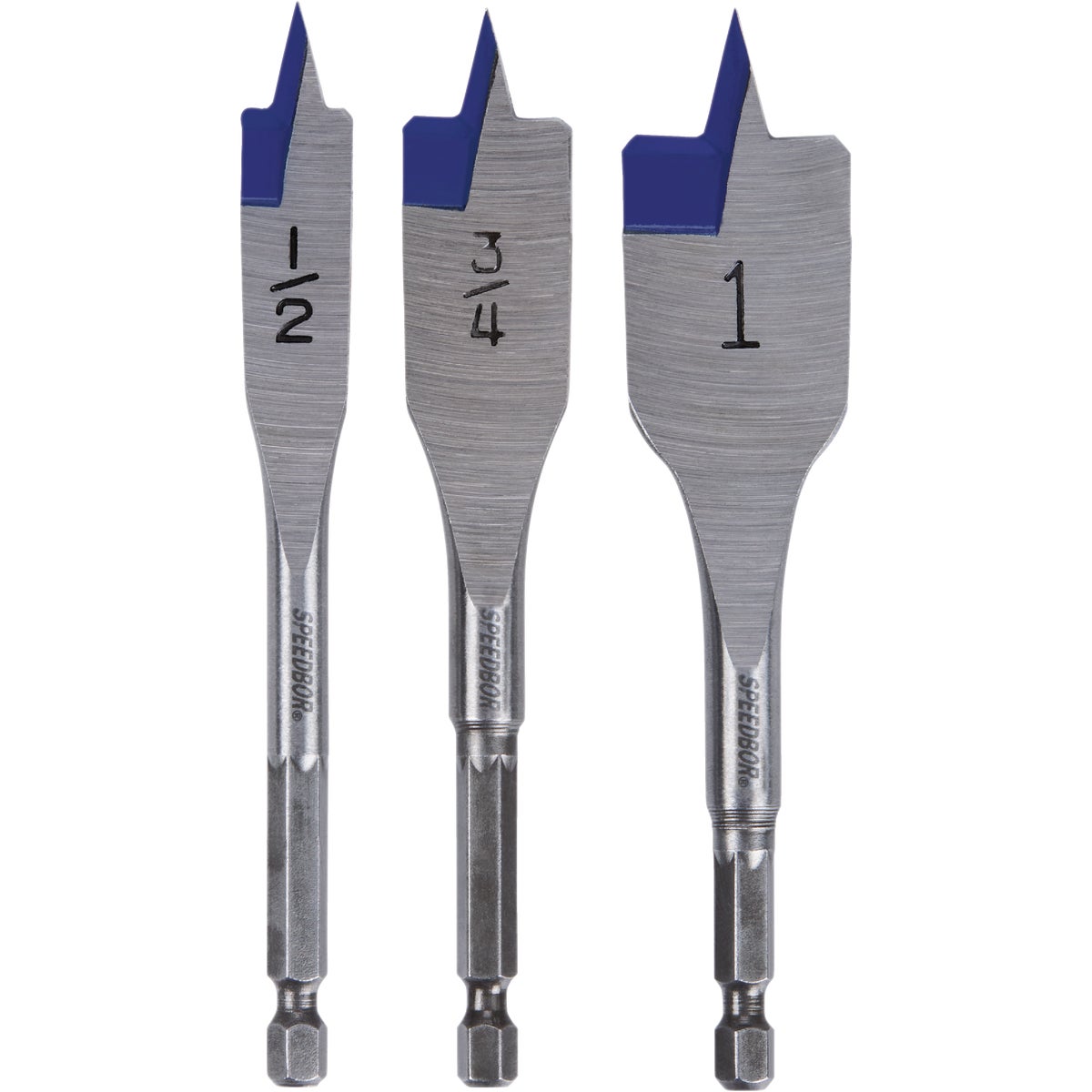 Irwin Speedbor 3-Piece Spade Bit Set