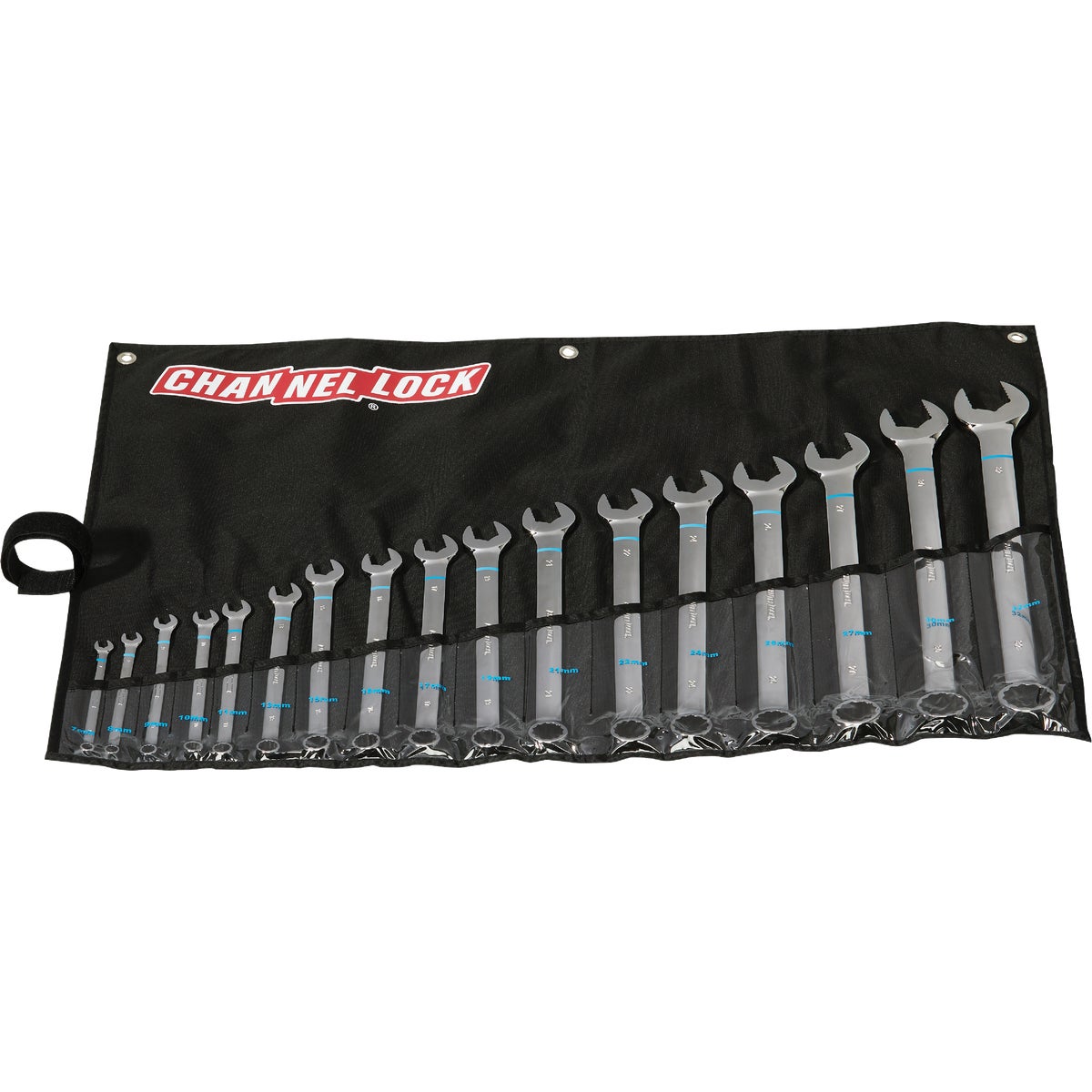 Channellock Metric 12-Point Extra-Long Combination Wrench Set (17-Piece)