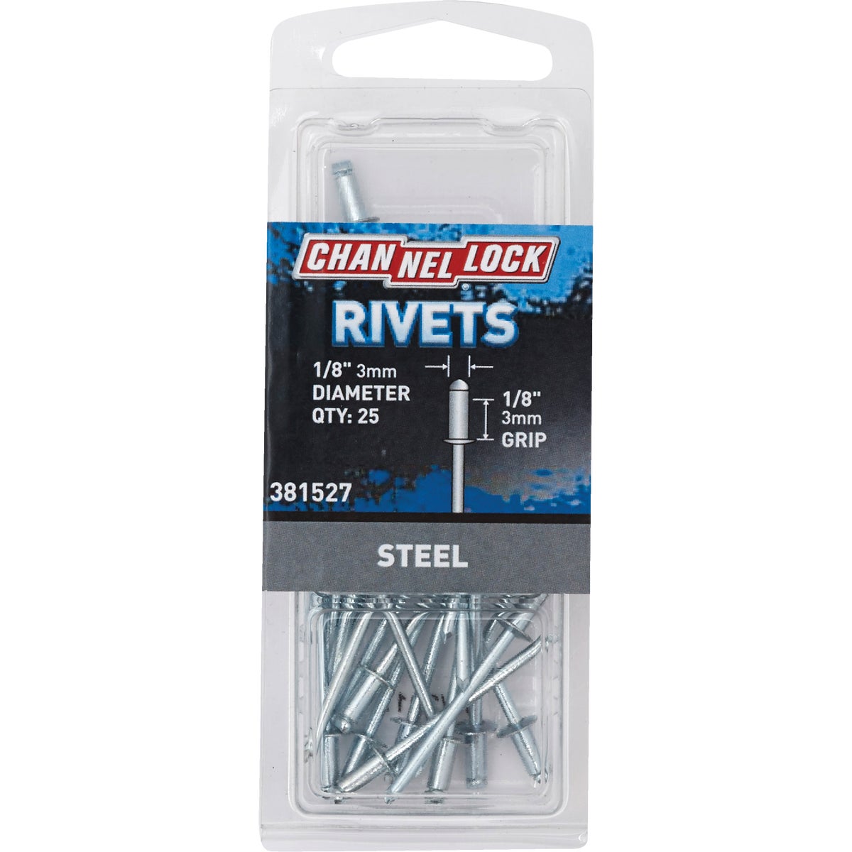 1/8X1/8 STL RIVET