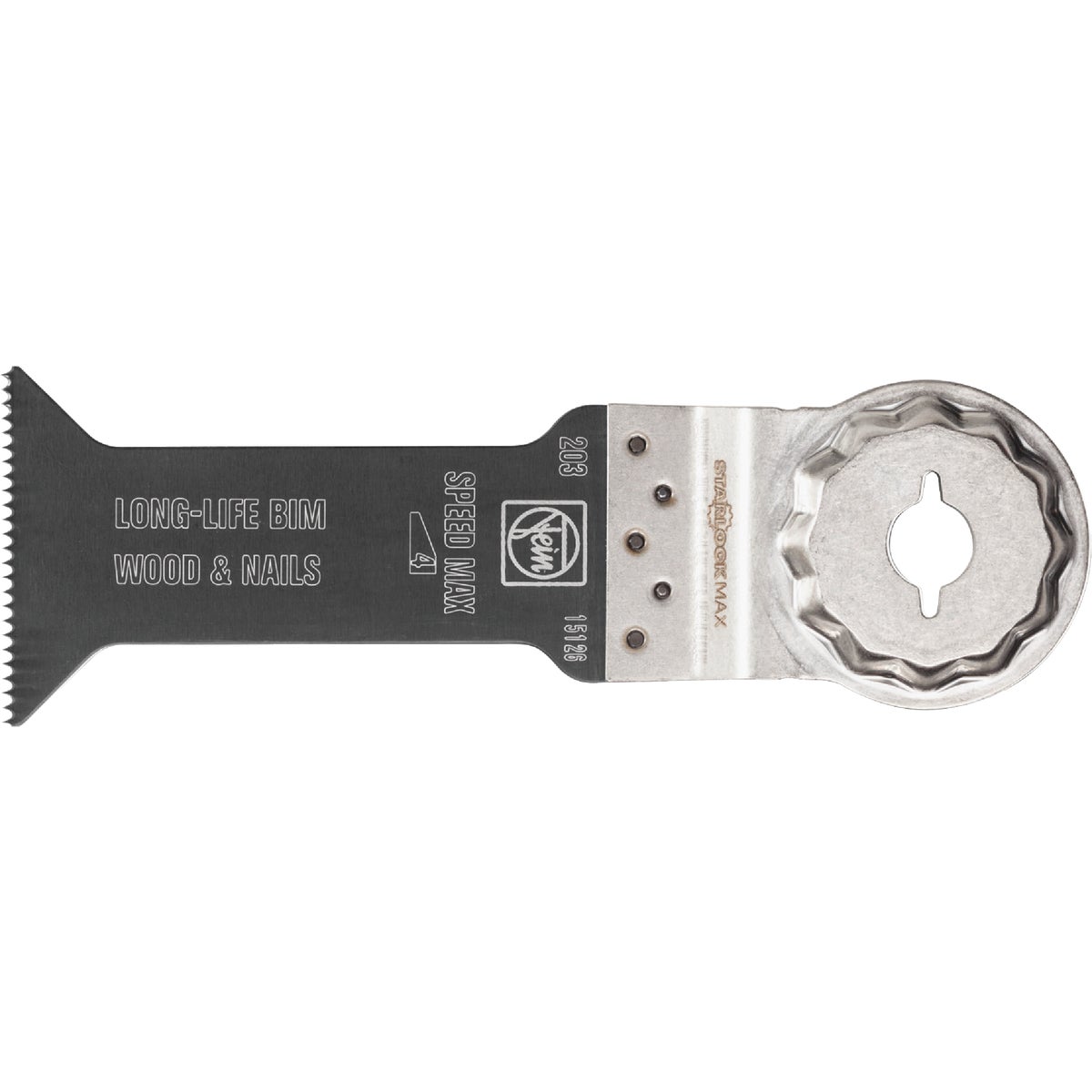 Fein Starlock E-Cut 5/8 In. Bi-Metal Long-Life Wood with Nails Oscillating Blade (3-Pack)