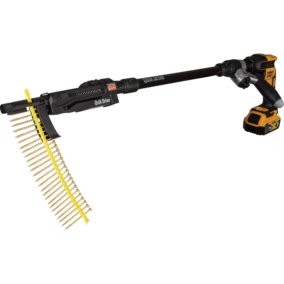 Simpson Strong-Tie Quik Drive Decking System with DEWALT 20V MAX Cordless Screwdriver