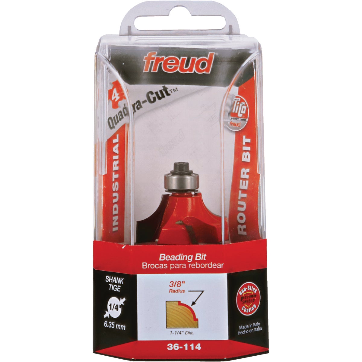 Freud Carbide Tip 1-3/8 In. Beading Bit