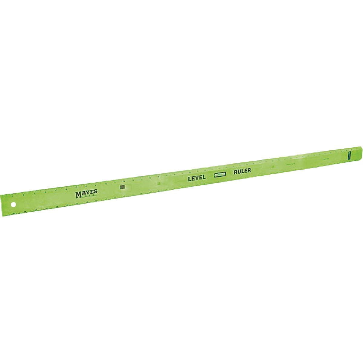 Mayes 48 In. Polystyrene Straight Edge Ruler with Level