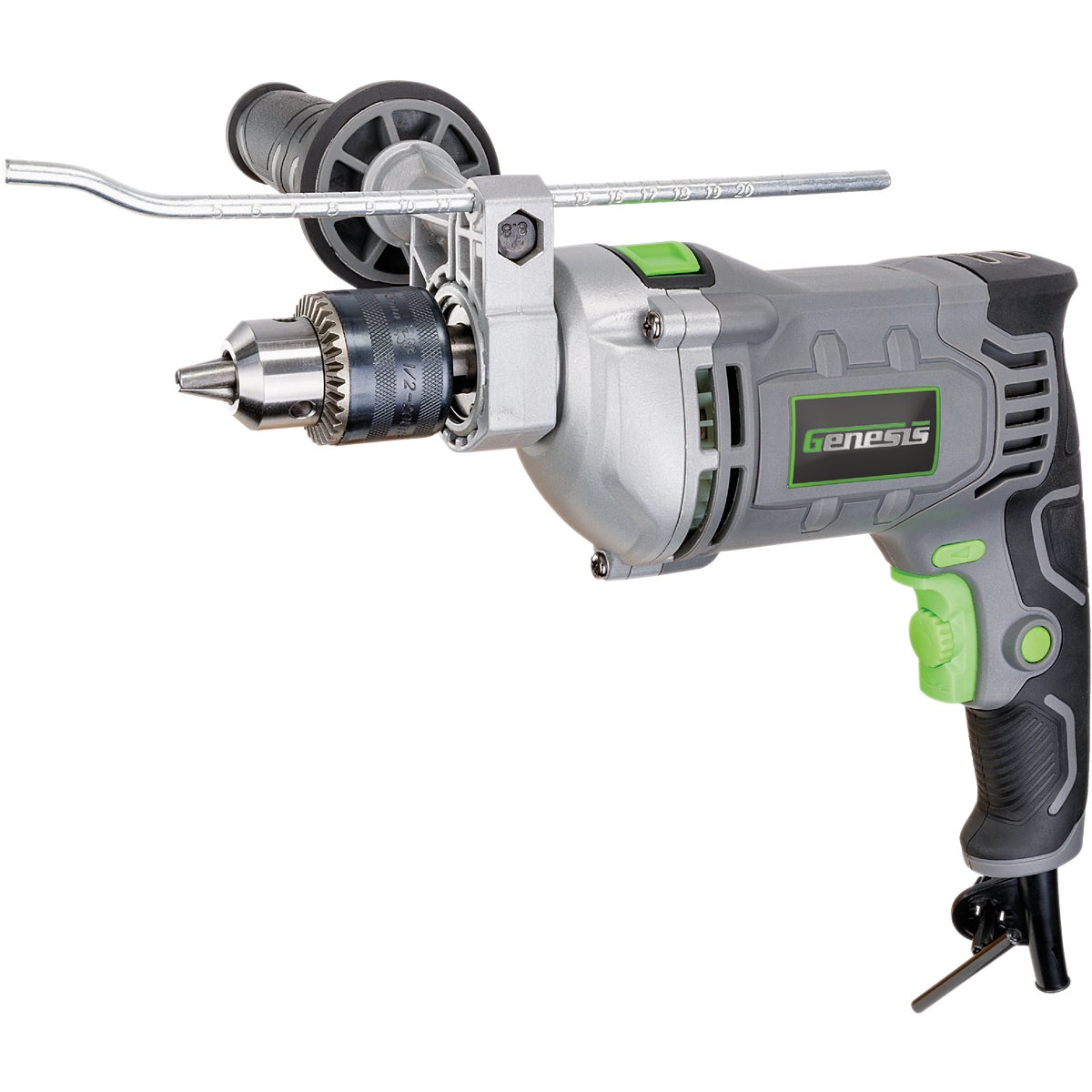 Genesis 1/2 In. 7.5-Amp VSR Electric Hammer Drill