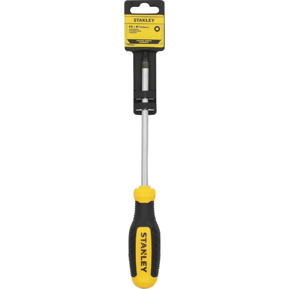 Stanley #3 x 6 In. Square Recess Screwdriver