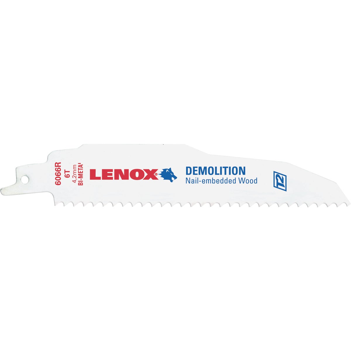 6″ 6T RECIP SAW BLADE