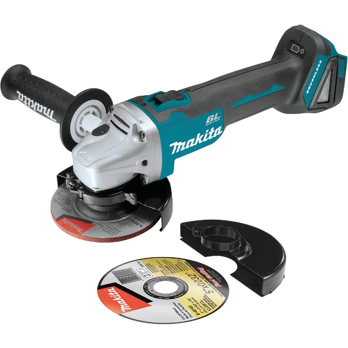 Makita 18 Volt LXT Lithium-Ion 4-1/2 In. - 5 In. Brushless Cordless Angle Grinder/Cut-Off Tool (Tool Only)