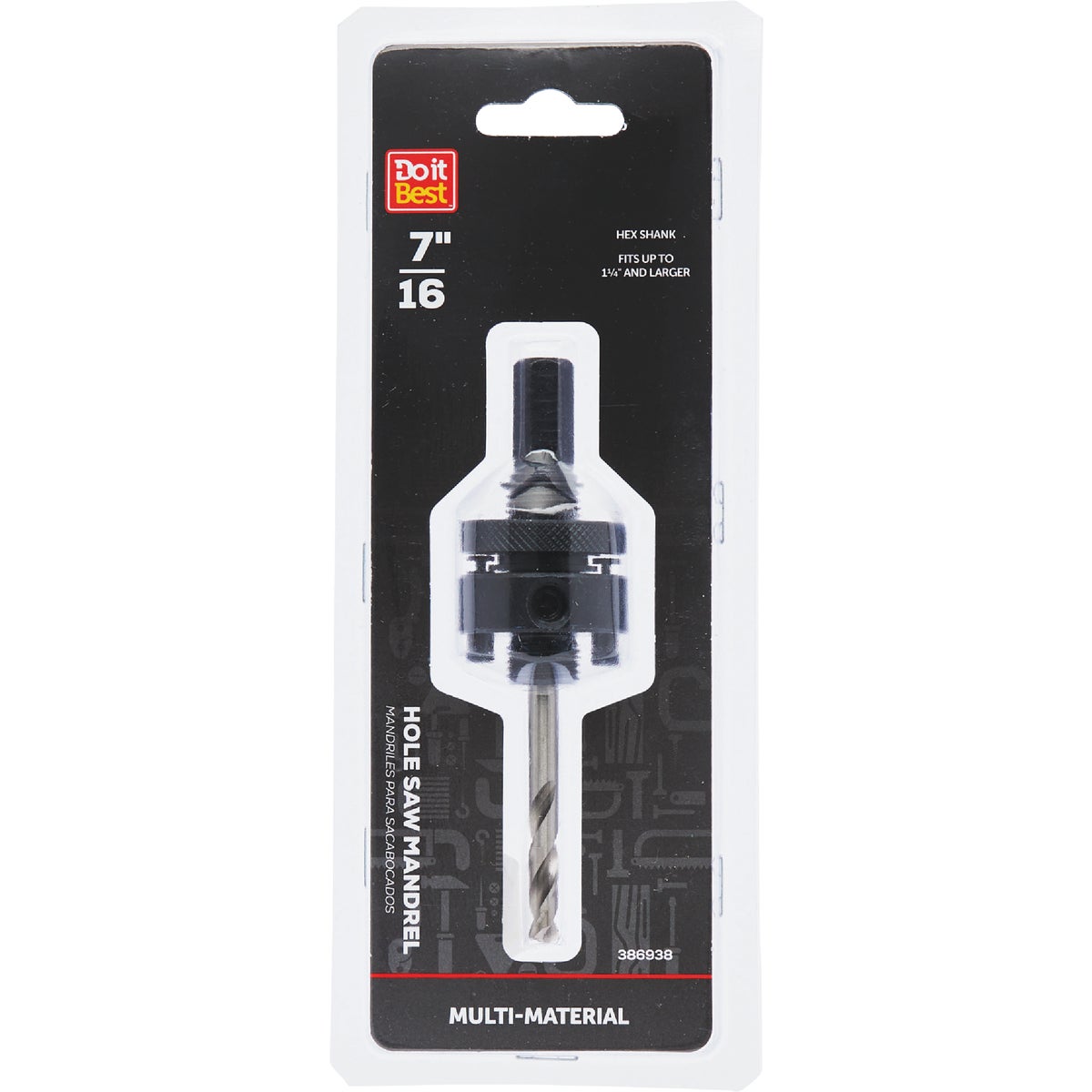 Do it Best 7/16 In. Hole Saw Mandrel