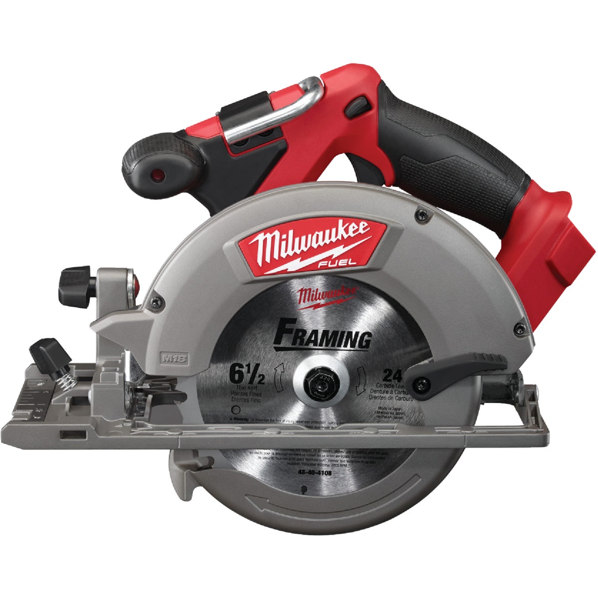Milwaukee M18 FUEL 18 Volt Lithium-Ion Brushless 6-1/2 In. Cordless Circular Saw (Tool Only)
