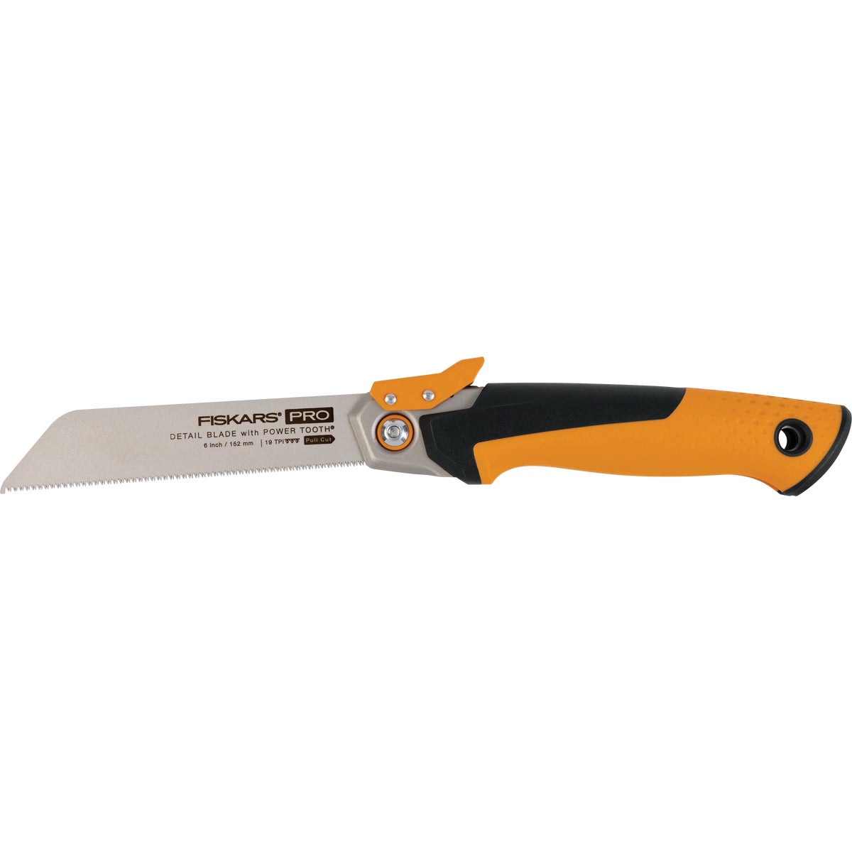 Fiskars Pro POWER TOOTH 6 In. Blade 10 TPI Folding Detail Saw