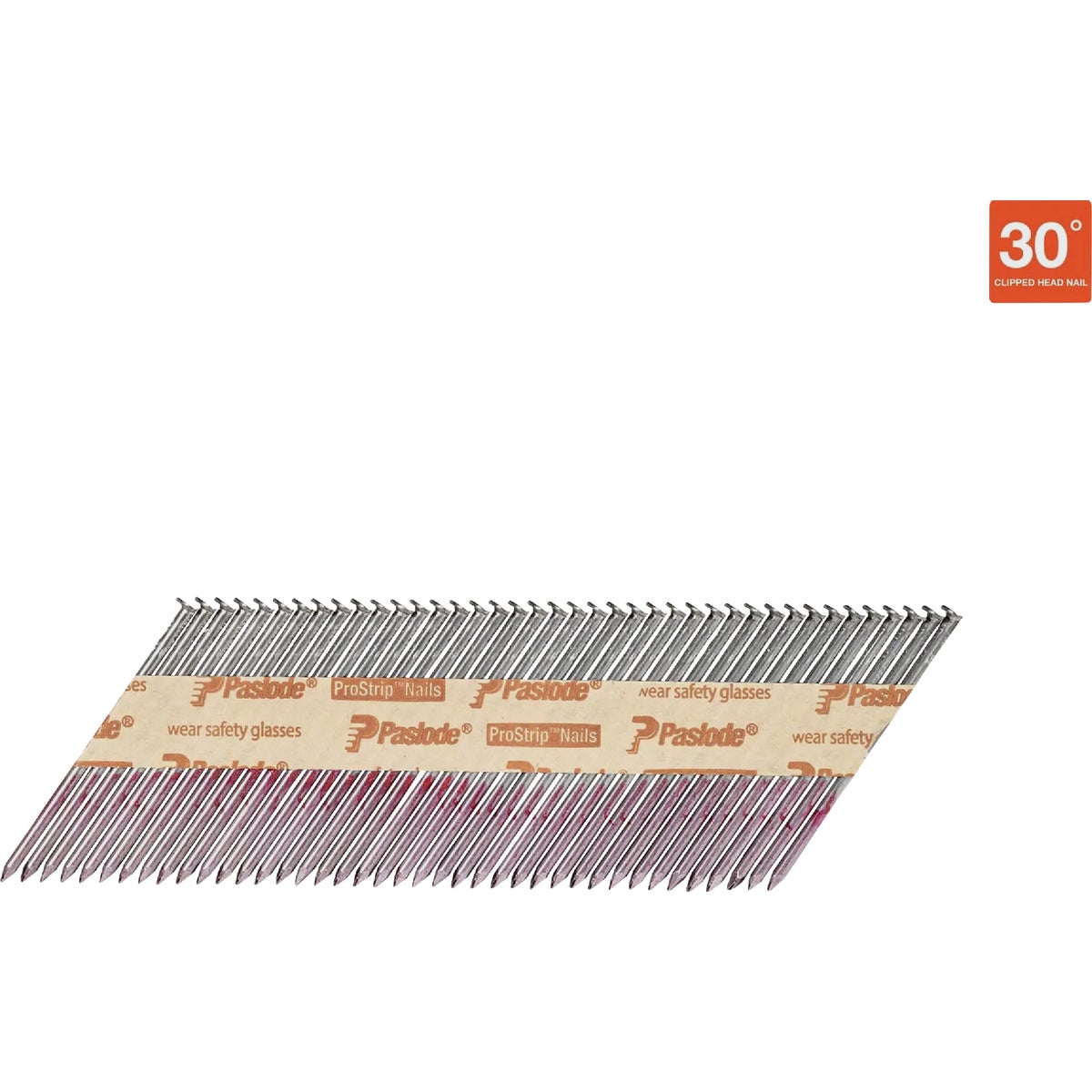 Paslode 3 In. x 0.131 In. 30 Degree Paper Tape Hot Dipped Galvanized Smooth Shank RounDrive Framing Nails (2000 Ct.)