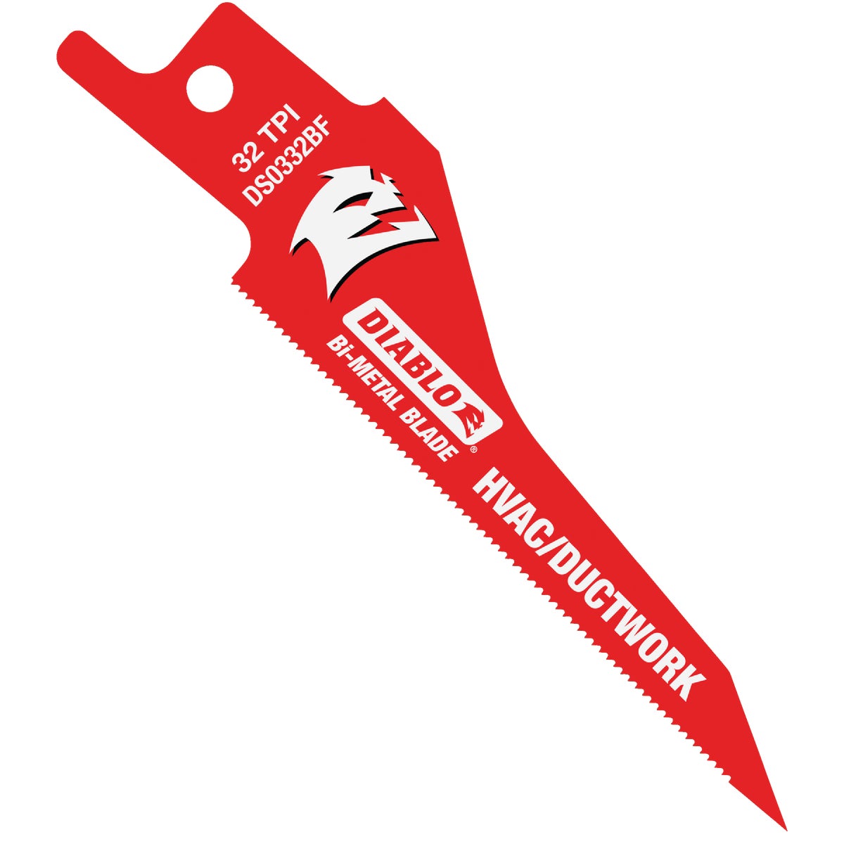 Diablo 3-1/4 In. 32 TPI HVAC/Ductwork Bi-Metal Reciprocating Saw Blade (5-Pack)