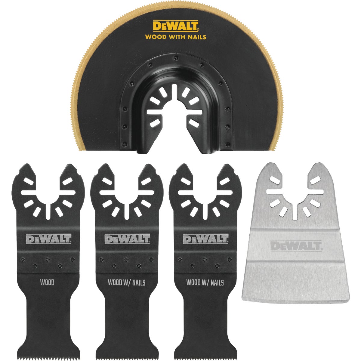 DEWALT Oscillating Blade Set (5-Piece)