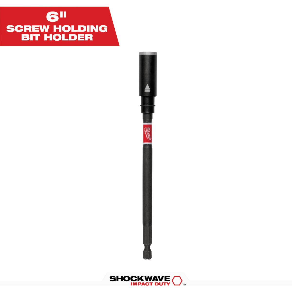 Milwaukee SHOCKWAVE 6 In. Magnetic Impact Bit Holder
